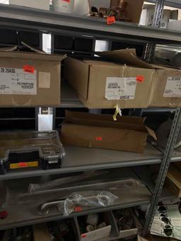 Metal shelves ONLY items not included 84H 48L 18W PICK UP DAY 2 AFTER 2 ONLY