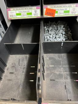 Storage container with some fittings inside Measurements in photos