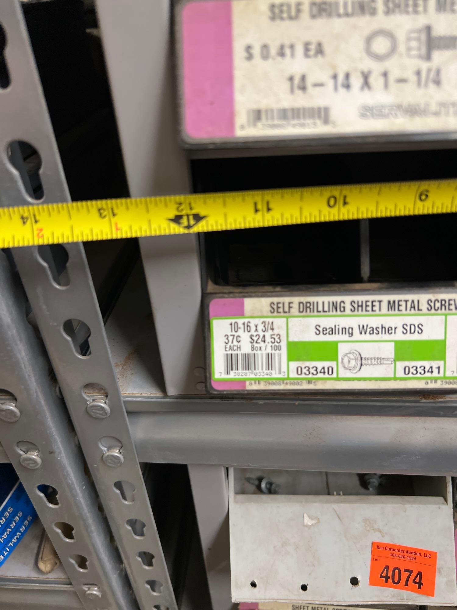 Storage container with some fittings inside Measurements in photos