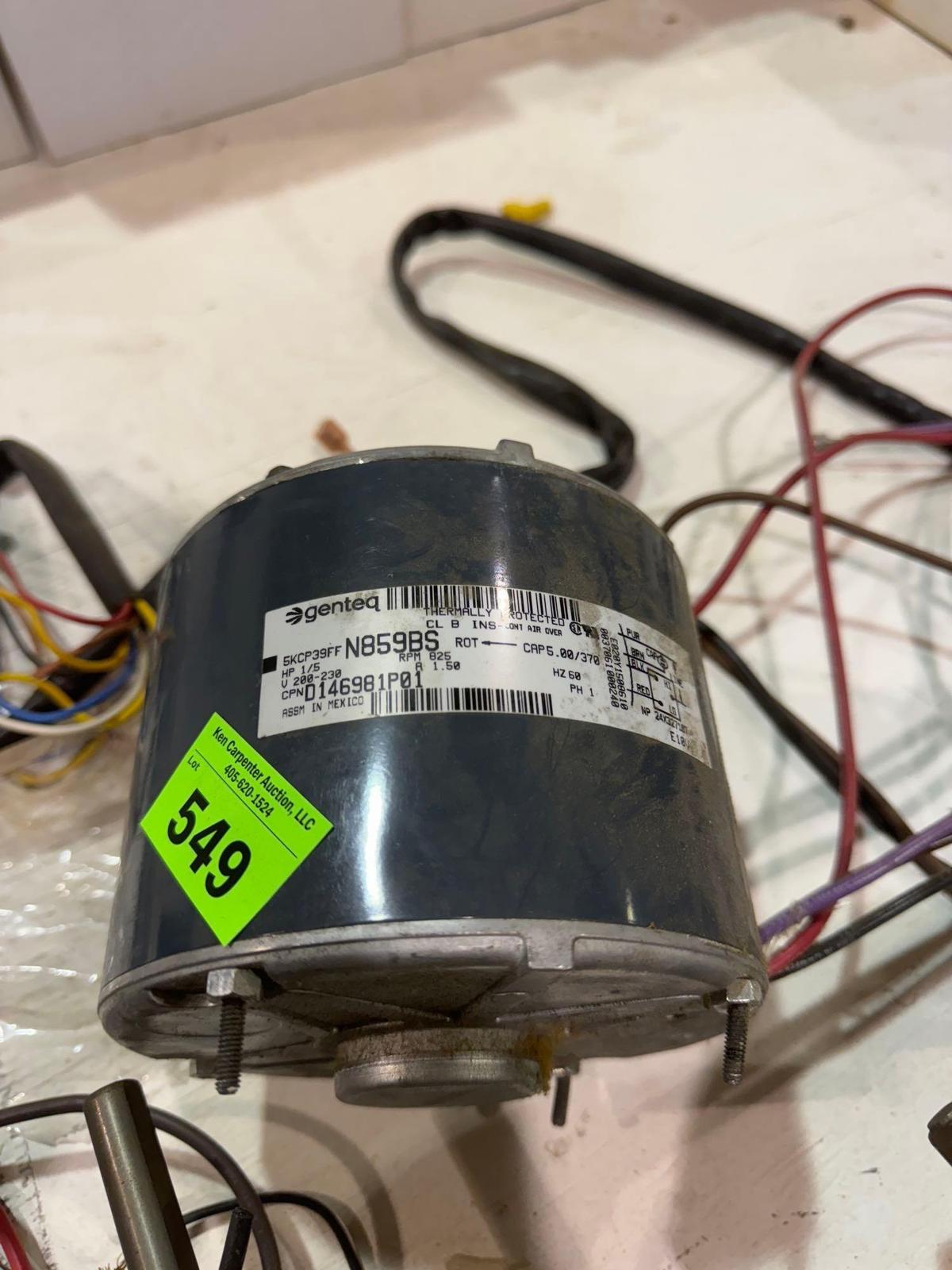 Condenser fan motor