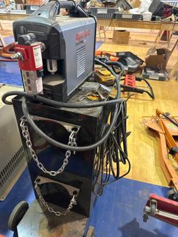 Hypertherm powermax 45hp plasma cutter on roll around cart Must bring help to load