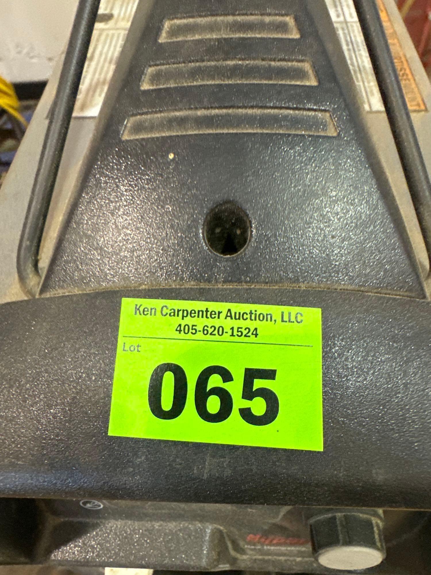 Hypertherm powermax 45hp plasma cutter on roll around cart Must bring help to load