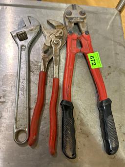 Chanel locks, crescent wrench and bolt cutters 3 times the money
