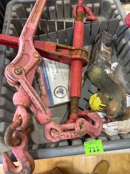 Chain binders and ball trailer hitch 3 times the money