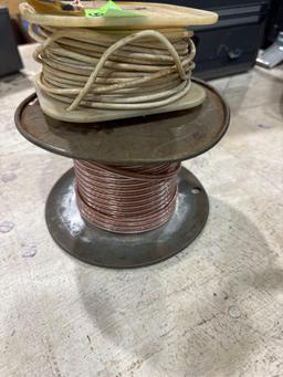 Various spool of wire