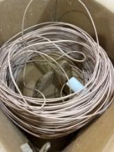 Cable station wire in box