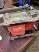 Milwaukee drain cleaning machine