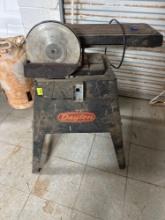 Dayton disc sander. Must bring help to load