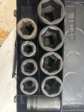 Sockets in metal case
