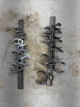 Crowfoot wrenches Various sizes