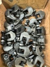 Multiple Crowfootwrenches, Various sizes