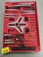 Bolt grip puller set, pieces missing