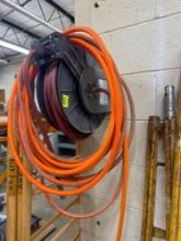 Air hose and reel Buyer to remove