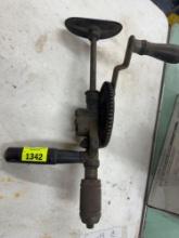 Vintage hand drill
