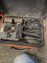 RIDGID see snake cs6x with 2 ridgid batteries Must bring help to load