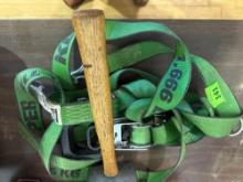 Ratchet strap and mallet