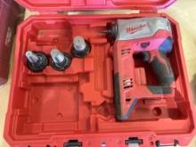 Milwaukee Propress expansion tool kit in case