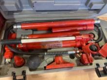 Hydraulic power frame repair kit in case