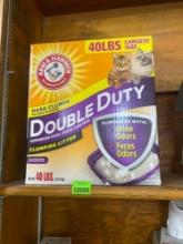 Unopened box of cat litter