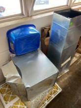 Misc HVAC items and a cat box
