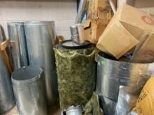 Sheet metal pipe various sizes