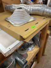 Roof vent and grills