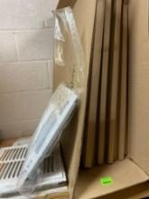 Ceiling vent cover and air filters size in photos