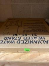 Water heater stand