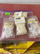 Nylon cable clamps