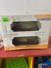 Flush mount light fixtures
