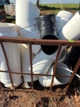 Plastic heat air fittings