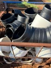 Plastic heat air fittings