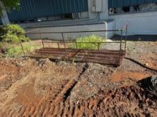 Metal walk way measurements in photos