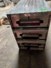 New Toolbox with drawers for truck. Measurements in photo Must bring help to load