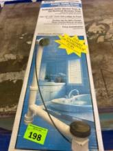 Cable bath drain