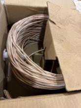 Twisted pair station wire in box
