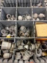 Mixed lot of fittings