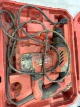 Milwaukee rotary hammer in case