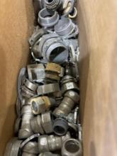 Various metal fittings
