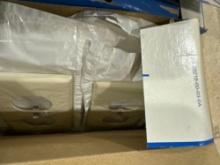 Box of Plastic wall switch plates