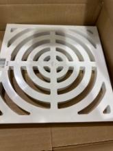 Full top grate for floor sink