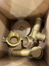 Brass waste and overflow