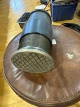 Cast iron body adjustable no-hub outlet bronze cleanout plug