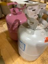 Propane tank and a R-410A refrigerant