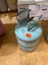 Portable propane cylinder Content unknown