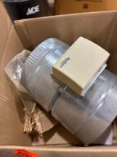 Motorized damper 9"