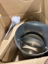 Motorized damper 8" diameter