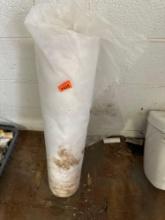 Roll of plastic