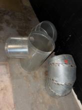 Metal heat air fittings