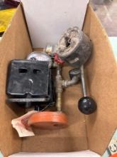 Refrigerant gauges, batteries and other items